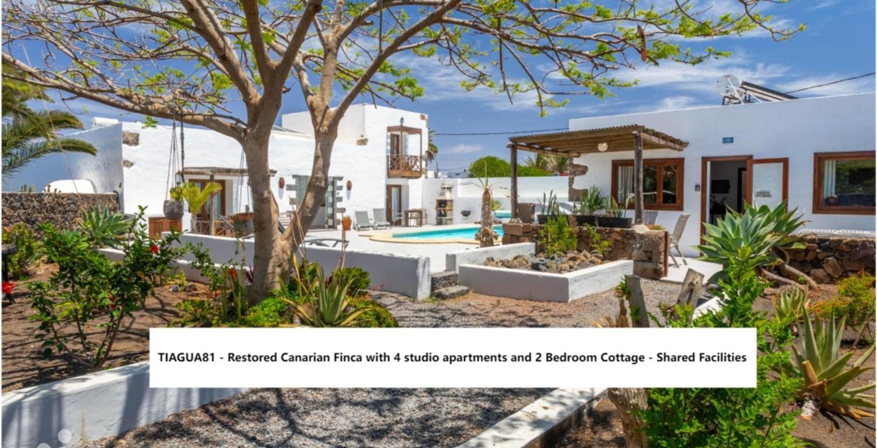 Cuarto Botanico Studio - Shared Pool - Central Island Location - 10 Mins Drive To Famara And La Santa Tiagua Luaran gambar